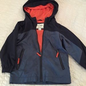 Children's Place 3T hooded rain jacket