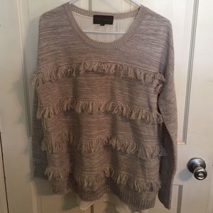 Fringe sweater