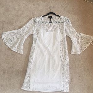 This Laundry By Shelli Segal white lace dress