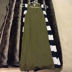 Two j crew comfy dresses, worn once!