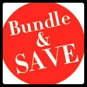 Bundle and save. I'm offering 5% off 2+ items.