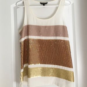 Express sequin tank