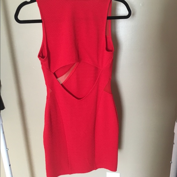 Lush red body con dress - Picture 2 of 2