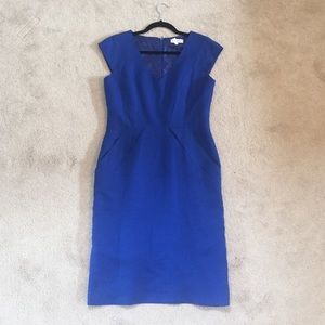 Calvin Klein Blue Sheath Dress