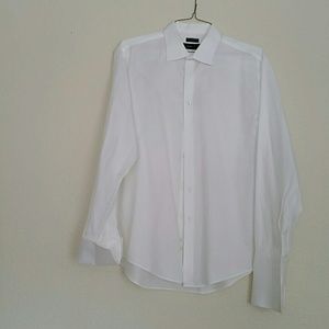 Vera Wang Shirts - Men's Vera Wang french cuff dress shirt (16.5) Vera Wang Shirts - Men's Vera Wang french cuff dress shirt (16.5)