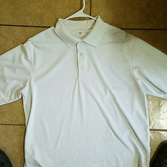 White Collard Golf Shirt