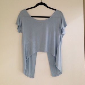 Brandy Melville light blue tshirt