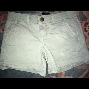 2 pairs of American eagle Midi stretch shorts