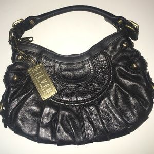 Steve Madden edgy leather small satchel