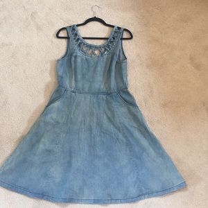 Miss Me Chambray Dress