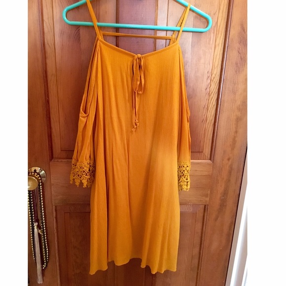 Orange summer dress