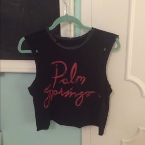 Urban Outfitters semi crop top