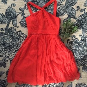 LAST CHANCE 🍾 J. Crew Red Twist Dress