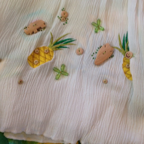 Tropical Shirt and 2 Skirt Set - Picture 3 of 4