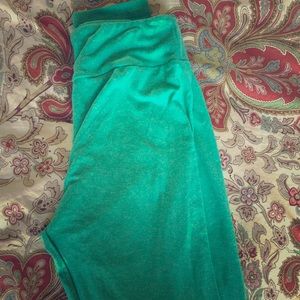 OS NWT mint heathered lularoe leggings