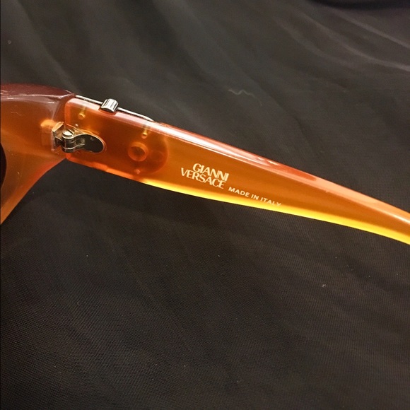 Retro Vintage Orange Versace Sunglasses main image 4