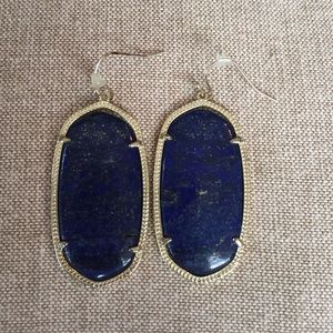 Kendra Scott Danielle earrings in Blue Lapis