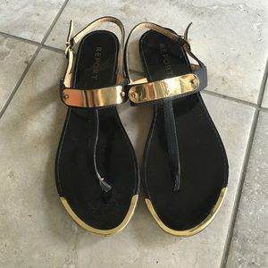 Black sandals