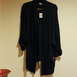 Calvin Klein navy blue cardigan