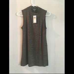 NWT Green tunic top slit on sides