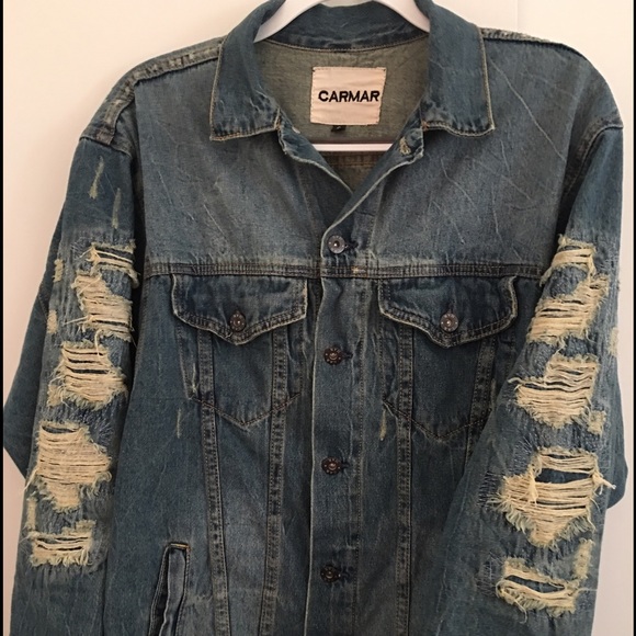 Lf carmar denim jacket, size small. Gently worn