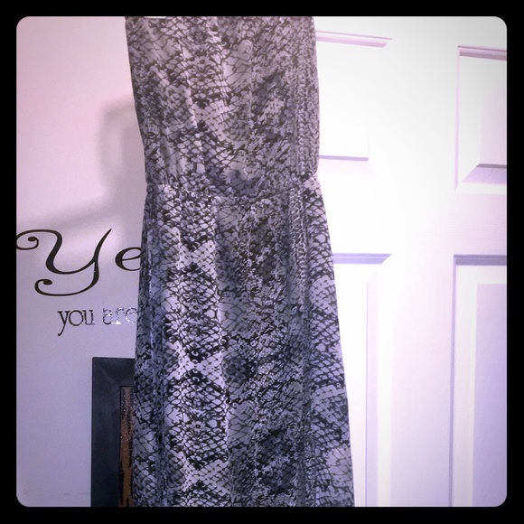 gorgeous snakeskin maxi - Picture 1 of 2