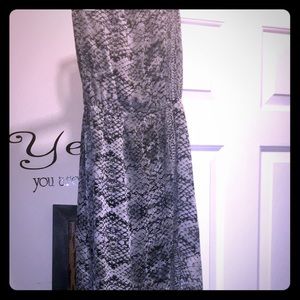 gorgeous snakeskin maxi