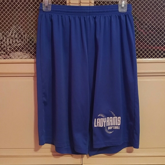 A4 Blue Gym shorts