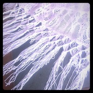 Fringe Bebe top crochet