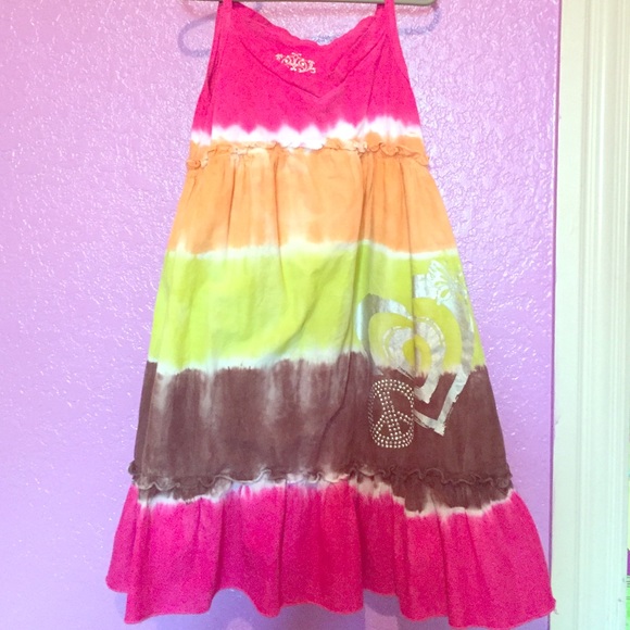 Cute tie dye dress.