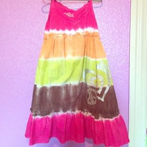 Cute tie dye dress.