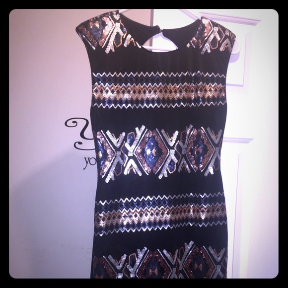 hot aztec print fancy dress - Picture 1 of 2