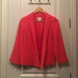 Red blazer