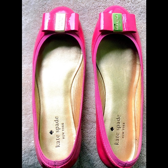 Kate Spade ♠️ Tock 💗 Pink Ballet Bow 🎀 Flats