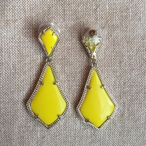 Kendra Scott Earrings in Yellow