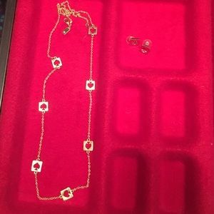 Kate spade Necklace (earring is not included)