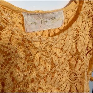 Jen's Pirate Booty lace crop top