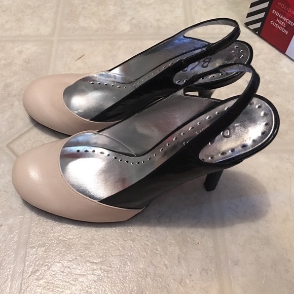 Worn once and a tad too small.