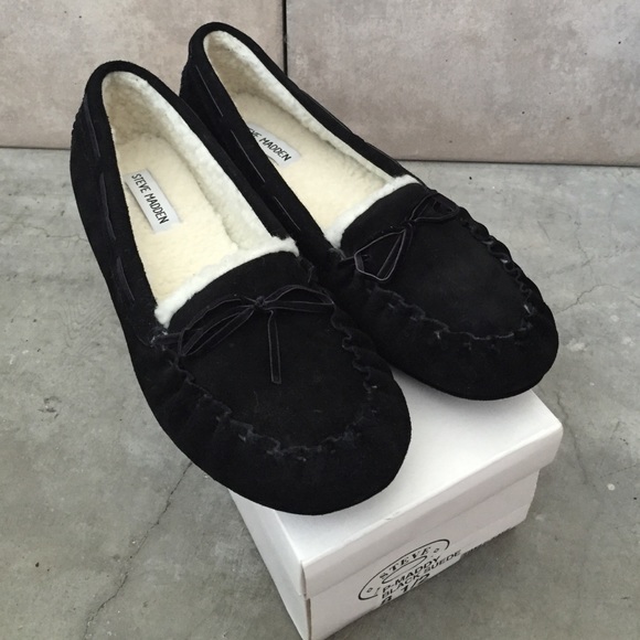 Steve Madden suede loafers