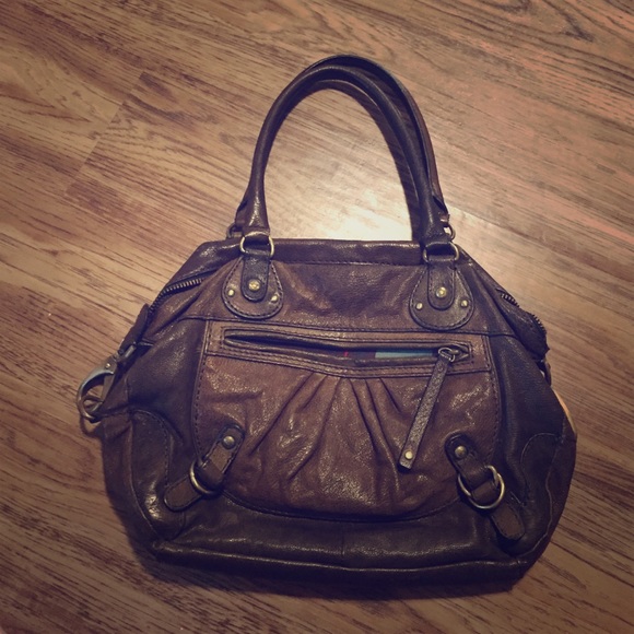 Gianni Bini Green Leather Bag