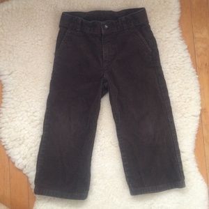 Janie and Jack 2T brown corduroy pants