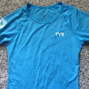 TYR swim shirt