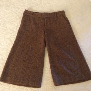 Zara wool/polyester gauchos