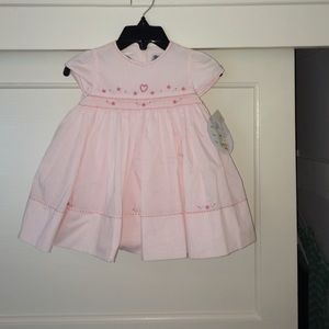 Pretty pink baby dress