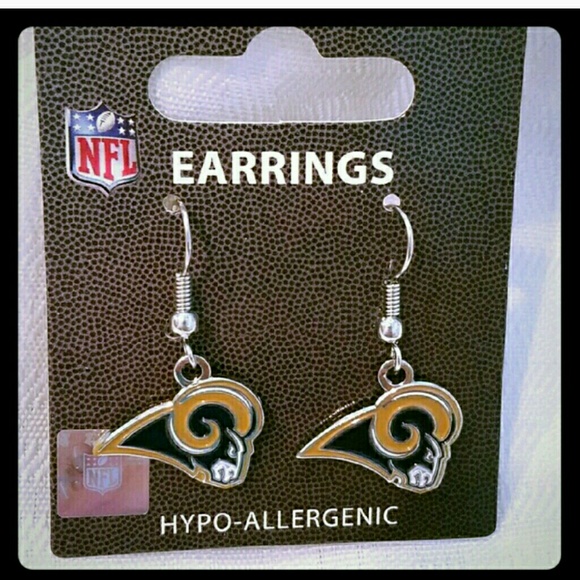 Los Angeles Rams Earrings - Picture 1 of 4