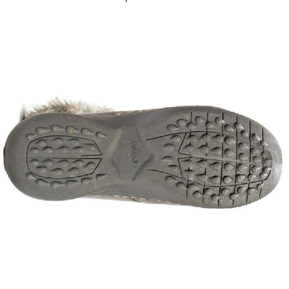 MUK LUKS❄️Brand New Tall Knit Gray/ Taupe Boots - Picture 4 of 4