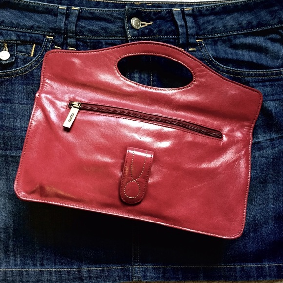 Hobo Int'l Studded Leather Convertible Clutch - Picture 3 of 4