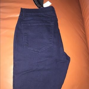 Dark rinse \Navy jean leggings