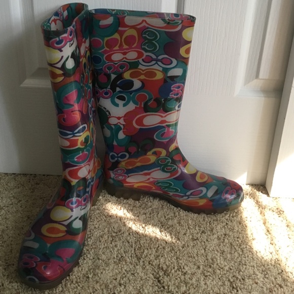 Coach rainboots