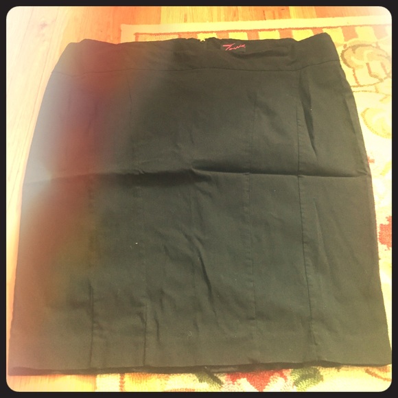 Black Pencil Skirt